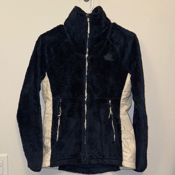 Blueand White Fleece Jacket - Picture 1 of 5